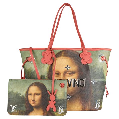 louis vuitton bags with mona lisa|louis vuitton with monalisa design.